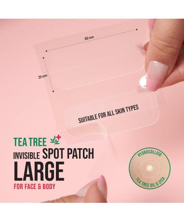 Kiss New York Hydrocolloid Acne Pimple Patch for Zits and Blemishes Korean Skin Care Spot Treatment Stickers for Face and Body Made in Korea (Large) - Buy Online on GoSupps.com