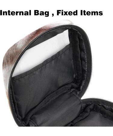 Shop Cute Dog in Flowers Napkin Storage Bag | Portable Menstrual Cup Bag for Women & Teens - Buy Online on GoSupps.com