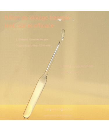  Tewzafiya Cosmetic Palette with Blender Stick Acrylic Makeup Palette with Stick - Acrylic Cosmetic Tray Makeup Mixing Palettes with Finger Hole for Lipsticks Cos - Buy Online on GoSupps.com