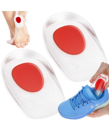 Sulpo gel - heel cushion - jet inserts against heel spur insert shoes - heel protection for shoes - gel insole men's women - heel pillow silicone 36 - 39 1 pair