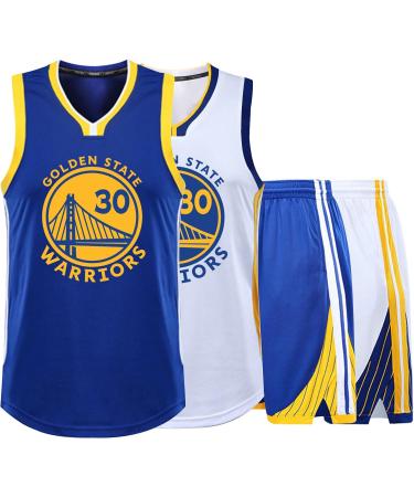 Shop Premium 2-Part Basketball Jersey Set for Kids & Adults | Breathable Sleeveless T-Shirt Vest & Shorts - XL B-30 White | International Shipping Available - Buy Online on GoSupps.com