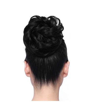 Create Idea 2-Piece Black Hair Ties for Updos Curly & Messy Hair Perfect for Weddings Parties & Evening Events - Buy Online on GoSupps.com