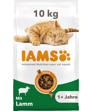 IAMS dry cat food with lamb - dry food for cats aged 1-6 years 10 kg Lamb 10 kg (1 pack)