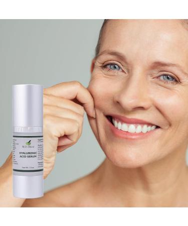 M.D. Blend Hyaluronic Acid Serum | Face Moisturizing Skincare Serum for Smooth Youthful Complexion | Professional Strength Hyaluronic With Retinol Alternative - 30ml Airless Pump - Buy Online on GoSupps.com