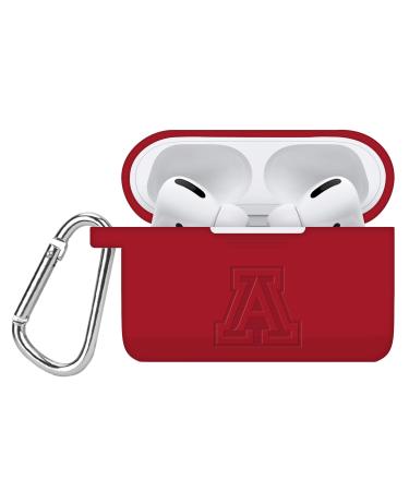 AFFINITY BANDS Arizona WildcatsEngraved Silicone Case Cover Compatible with Apple AirPods Pro (Crimson) Red