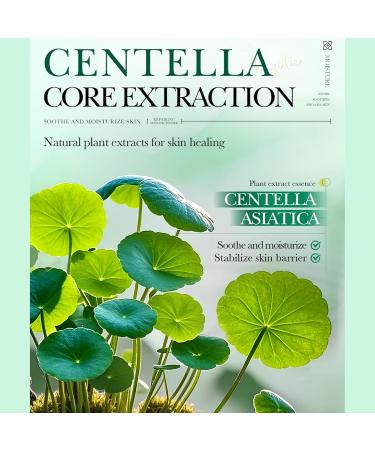 Centella Kit with Toner Facial Serum Ampoule Lotion Soothing Cream Facial Cleanser Eye Cream Skin Care Set Basic Skincare Kits Gift Sets for Women and Girls - Buy Online on GoSupps.com