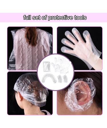 9 Pcs Root Comb Applicator Bottle Set with Disposable Tool Kit Hair Oil Applicator Bottle for Salon Dry Cleaning Dyeing and Perming Hair Dye Brush Bottle for Treat Hair At Home(Pink+White+Purple) - Buy Online on GoSupps.com