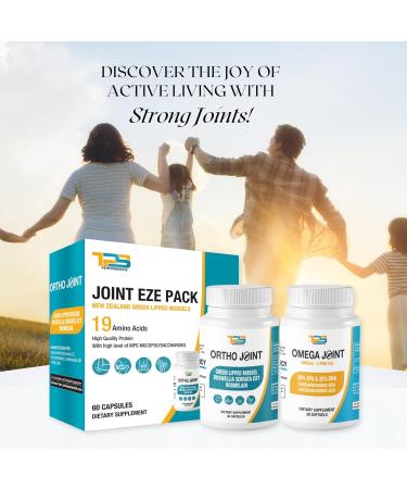 TPS Joint Support Supplement - New Zealand Green Lipped Mussel Extract for Joint Pain Relief | Healthy Joints & Bones - 30 Capsules - Buy Online on GoSupps.com