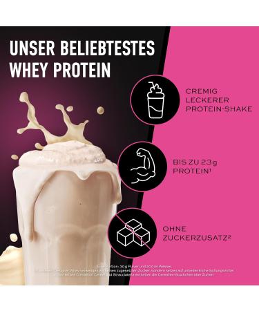 ESN Designer Whey Proteinpulver - 2 x 908 g Neutral Cream | 23 g Protein/Serving | Free Shaker | Quality Tested Made in Germany for Muscle Building - Buy Online on GoSupps.com