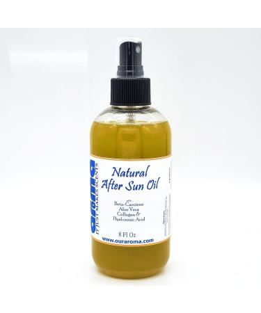 Aroma Anti-Aging After Sun Oil with Hyaluronic Acid - 8FlOz | Natural Formula - Buy Online on GoSupps.com