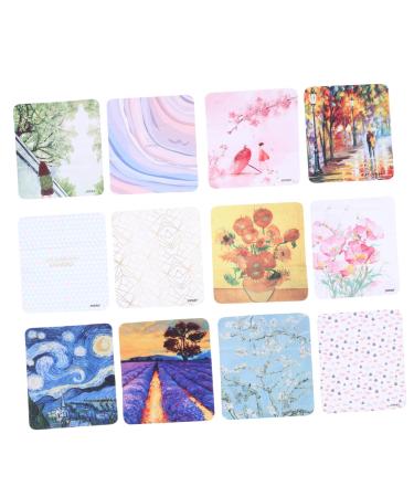 Car Cleaner 12pcs Glasses Cleaning Cloth Eye Cleaner Computer Cleaning Cloth Automotive Eye Glasses Cleaning Wipe Cloth Eyeglass Cleaning Cloths Wipes Painting Eyes Fiber Suede