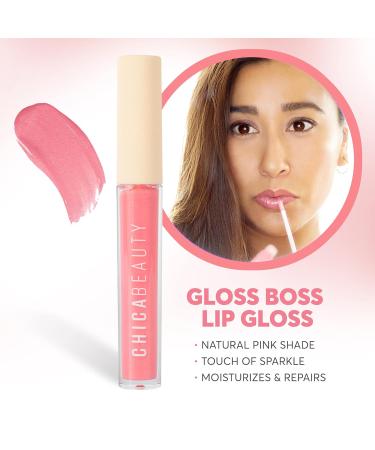 Luxury Makeup Gift Set for Eyes Face & Lips | Pink Lip Gloss Eyelash Curler & Blush | Cruelty-Free & Paraben-Free - Buy Online on GoSupps.com