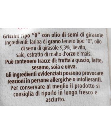  Italian Gourmet E.R. Mulino Bianco Friabili Classici Lot de 12 gressins avec farine durable 300 g + polpa italien gourmet 400 g - Buy Online on GoSupps.com