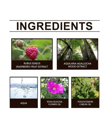 Elegant Perfume for Women Agarwood Eau De Toilette Fashion Lasting Natural Fresh Non Irritating for All Skin Types Gifts for Women Net 50mL Brown - Buy Online on GoSupps.com