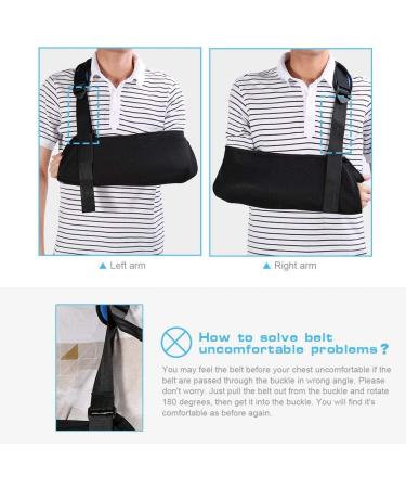 Shoulder Sling Wrist Strap Arm Support for Athletes | Rehab & Recovery Aid - Shop Internationally - Buy Online on GoSupps.com