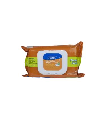 Rexall Medicated Hemorrhoid Wipes 48 - Buy Online on GoSupps.com
