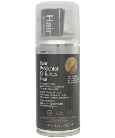 Unisex Hair Thickening Spray Medium Blond 100ml/3.38oz