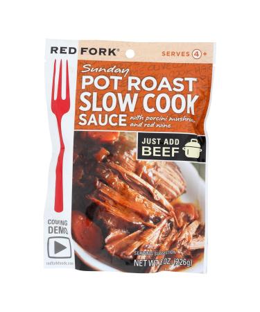 Red Fork Seasoning Sauce, Sunday Pot Roast, 8 Ounce (Pack of 6)