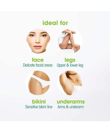Nad's Gel Wax Hair Removal Kit for Women - Body & Face - 6 oz - Buy Online on GoSupps.com