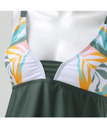 High Waist Women's Swimming Shorts | Sexy High-Rise Swim Trousers with Panty | Comfortable & Stylish Bikinirock Sports Skirt in Green - Buy Online on GoSupps.com