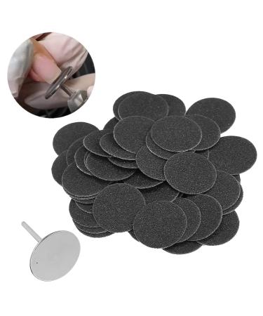 50 Electro Callus Sandpaper Slices for Feet Grinder - Pedicure Tool Replacement Accessories for Hard Skin & Cracked Heels ( 25mm) - Buy Online on GoSupps.com