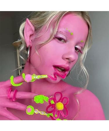 Mysense Pink Face & Body Paint Stick - Non-Toxic Water-Based Temporary Hair & Body Paint for Halloween, Cosplay, SFX Makeup - 0.5oz (15g) - Buy Online on GoSupps.com
