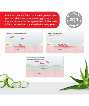 PoxClin CoolMousse 100ml | Natural Chickenpox Treatment for Children - Buy Online on GoSupps.com