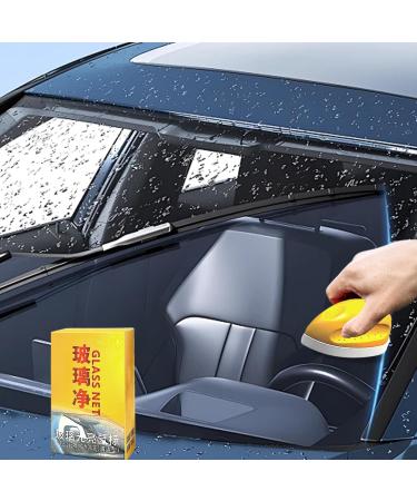 Glass Oil Film Remover Mouse-Shaped Car Glass Cleaner Brush for Clear Vision & Safe Driving Multi-Purpose Oil Film Remover for Car Window Home Window - Buy Online on GoSupps.com