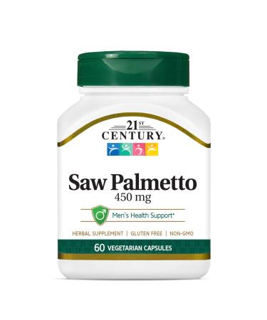 21st Century Saw Palmetto 450 mg 60 Vegetarian Capsules