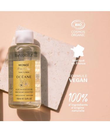 Organic Les Laboratoires de Biarritz Mono Fleur de Tiar Oil - Premium Skincare for Glowing Skin | International Shipping - Buy Online on GoSupps.com