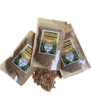 Cat Grass Seeds 150g | UK Grown Organic Wheatgrass Seeds | Cat Grass for Indoor Cats| Cat Grass for Outdoor Cats - Buy Online on GoSupps.com