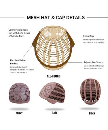 Esmee Long Wavy Ombre Brown to Ash Blonde Highlight Wig - 26 Inches | Heat Resistant Synthetic Hair for Daily Party & Cosplay - Buy Online on GoSupps.com