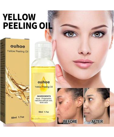 Yellow Peeling Oil Yellow Peeling Oil for Body 176 Oz Skin Care Supplies for Cleansing Whitening Nourishing Your Foot Hand Face Body and More Qihuyi - Buy Online on GoSupps.com