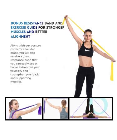 JINRQ Posture Corrector for Women & Men - Comfortable Brace for Spine Neck Shoulder & Upper Back Pain Relief - Buy Online on GoSupps.com