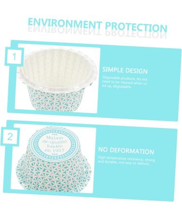 HOMSFOU 100 Pcs Cake Cups Baking Cake Cup Baking Cup Wraps Paper Dessert Liners Paper Muffin Wedding Cupcake Liners Mini Cupcake Liners Crayon Greaseproof Paper Round Container Baby 7.5X7.5X4CMx2pcs Greyx2pcs - Buy Online on GoSupps.com