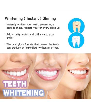 Tooth Gloss - 2023 Instant Teeth Whitening Pen & Cleaning Essence - Achieve Glossy Teeth & Remove Stains (1PCS) - Buy Online on GoSupps.com