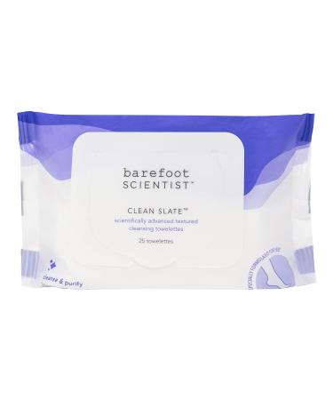 Barefoot Scientist Clean Slate Textured Cleansing Towelettes  Extra-Large  Extra-Strong Foot Disinfecting Wipes