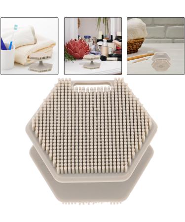 Beaupretty Silicone Face Scrubber Facial Cleansing Brush Double-Sided Face Scrubber Silicone Face Washing Brush for Cleansing - Buy Online on GoSupps.com