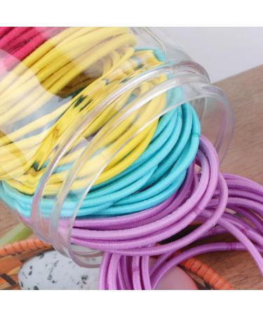 6 Boxes Ponytail Ropes for girls Bracelet Hair Ties for Women no crease hair ties elastic bracelets head bands for womens hair ribbon ponytail holder small women's plate - Buy Online on GoSupps.com