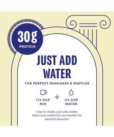 High Protein Pancake & Waffle Mix - 30g Protein Low Carb Keto Friendly - Phoros Nutrition - Buy Online on GoSupps.com