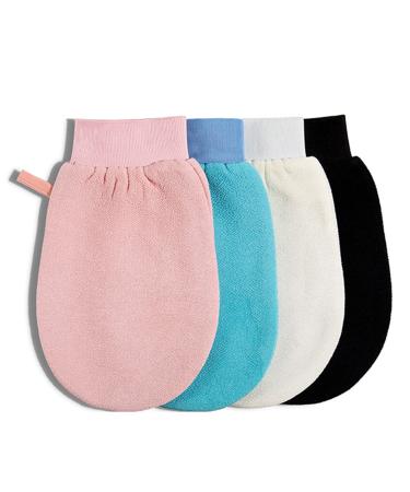 CIDOKAT Exfoliating Mitt For Body Scrub Exfoliator Glove Revive Glow Keesa Exfoliating Glove Exfoliate Bath Korean Deep Exfoliating Gloves For Shower Dead Skin Remover Scrubber Exfoliation 1Pcs Black - Buy Online on GoSupps.com