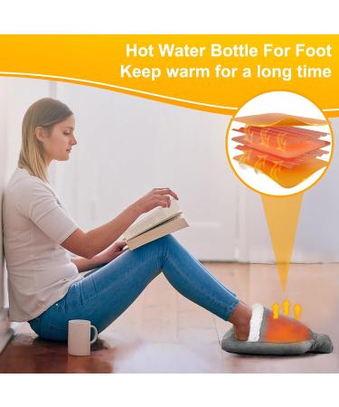 2L Foot Warmer Hot Water Bottle with Soft Plush Cover - Ideal for Cold Feet | Buy Online for Men & Women - Buy Online on GoSupps.com