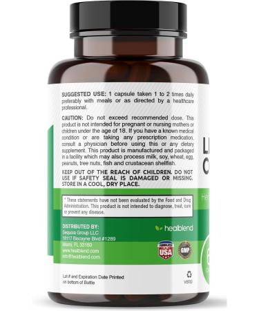 Mushroom Complex Extract with Lion's Mane Fruiting Body - 100% Natural and Effective Energy Pills - Brain Focus Supplement Stimulates Mood and Creativity - 60 Immune Support Capsules - Buy Online on GoSupps.com