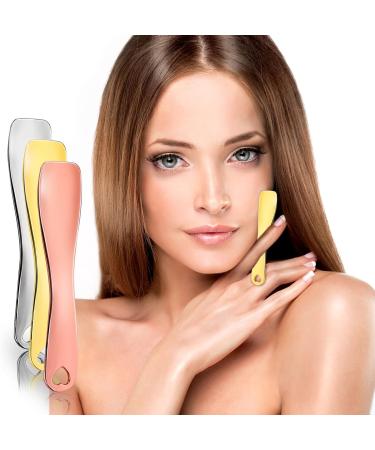 WLLHYF 3 PCS Metal Cosmetic Spatula Stick Set for Skincare - Beauty Spa Spoon for Facial Cream Mask Mixing - Buy Online on GoSupps.com
