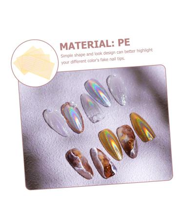 Healeved 4 Sheets Shear- Double-sided Adhesive Tape Tapes for Nail Transparent Tape Nail Displaying Tape Nail Display Stands Tape for Nails Carpet Tape Red Double Sided Nail Supplies - Buy Online on GoSupps.com