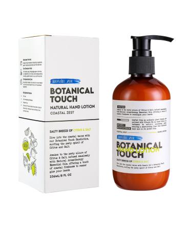 Natural Hand & Body Lotion Botanical Touch - Salty Breeze of Citrus & Salt - 236 ML / 8 FL OZ