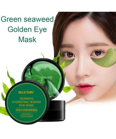 Colorful 60-Piece Hydrogel Eye Pads with Collagen & Hyaluronic Acid | Moisturizing Treatment for Dark Circles Puffiness & Wrinkles - Buy Online on GoSupps.com