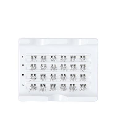 KISS Falscara Multipack - Contact Lens Friendly False Eyelashes Faux Mink Lash Clusters (12mm-16mm) - 24 Reusable Wisps Easy Application - Buy Online on GoSupps.com