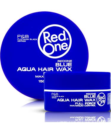 Redone Aquatic Hair Wax Blue 150 ml | Strong Hold | Hair Gel Wax | Ultra Hold | Hair Wax for Men and Women | Bubblegum Scent | Maximum Control | Pack of 6 - Buy Online on GoSupps.com