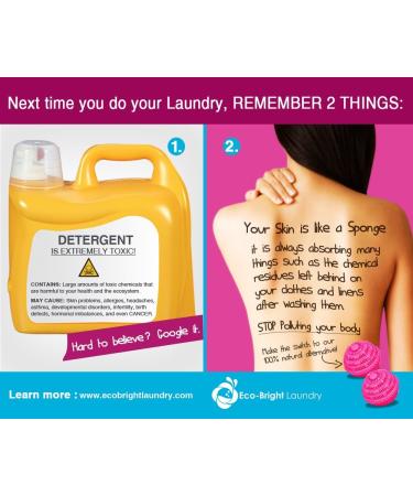 Laundry Washing Balls are the best organic detergent alternative - Buy Online on GoSupps.com